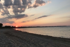 Sonnenuntergang am Strand