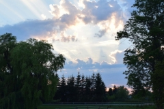 Sonnenuntergang im Gramkow